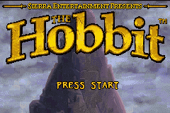 The Hobbit screenshot 3 for GameBoy Advance